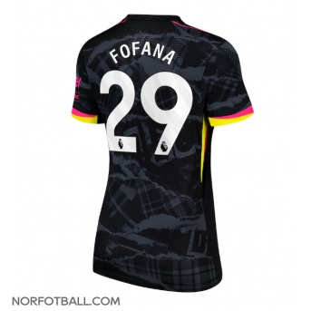 Billige Fotballdrakt Chelsea Wesley Fofana #29 Replika Tredjedrakt Dame 2024-25 Kortermet